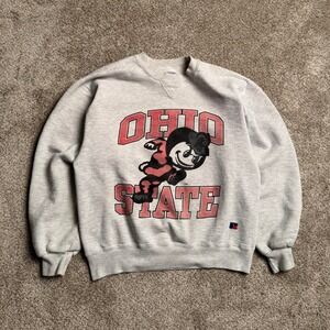 VINTAGE‎ MADE IN USA RUSSELL ATHLETIC "OHIO STATE" SWEATSHIRT